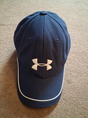 Under Armour Navy Blue Baseball Cap Size L
